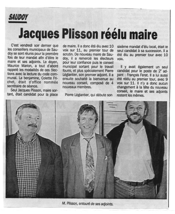 plisson reelu maire